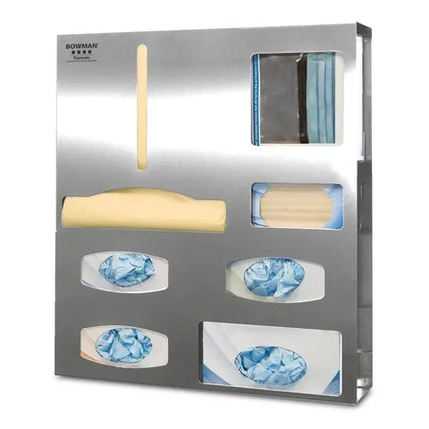 Bowman Isolation Station, Stainless Steel • 22.75"W x 4.52"D x 25.63"H