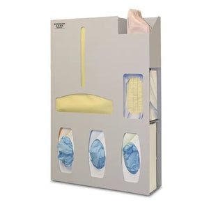 Bowman ABS Isolation Station with Wipe Holder • 16.75"W x 4.75"D x 25.63"H