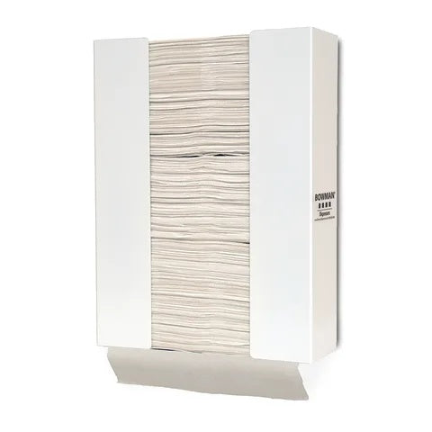 Bowman Steel Paper Towel Dispenser • 11.25"W x 3.75"D x 15.25"H
