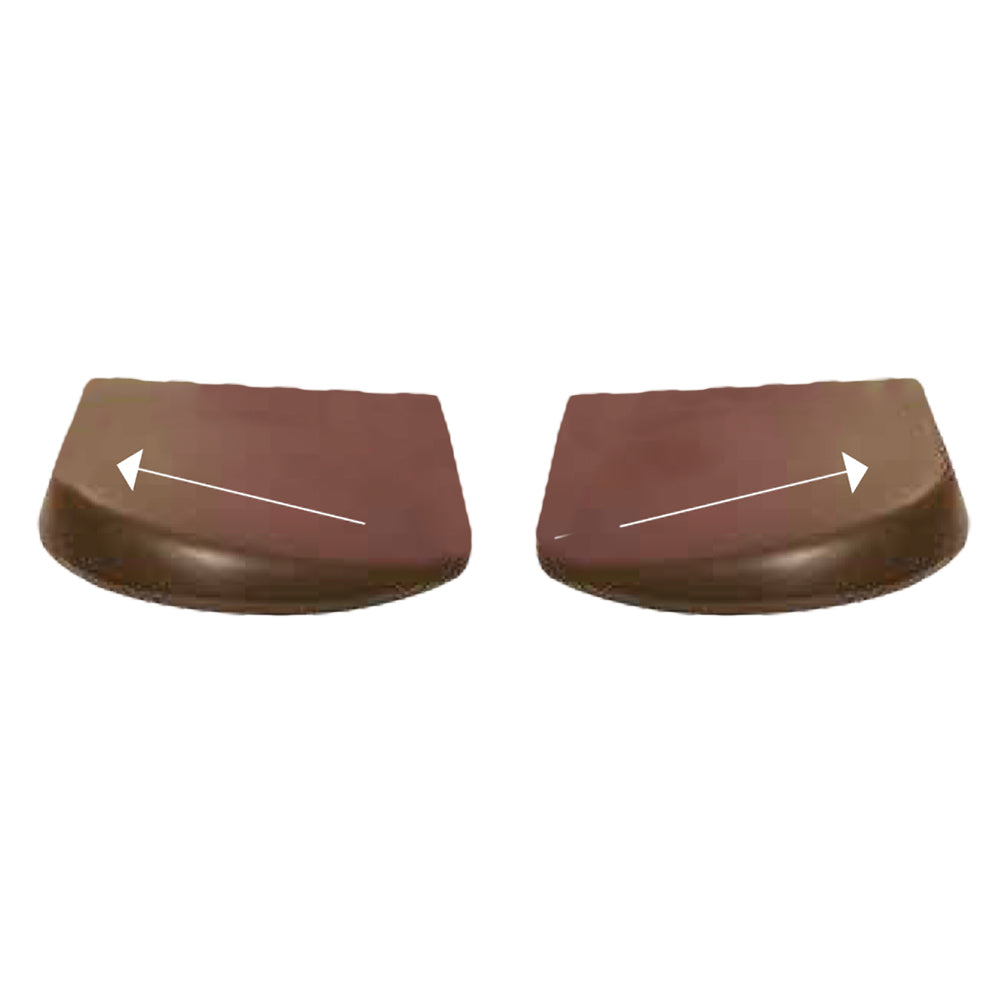 BASIC MOLD LABS BIOMECHANICAL HEEL WEDGES, LARGE, D60, PAIR