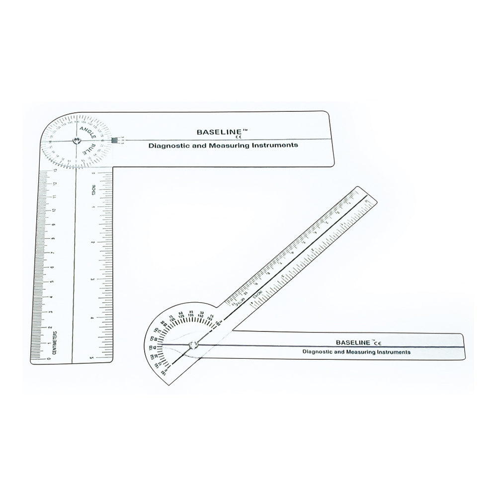 BASELINE 6" 360 DEGREE CLEAR PLASTIC RULONGMETER