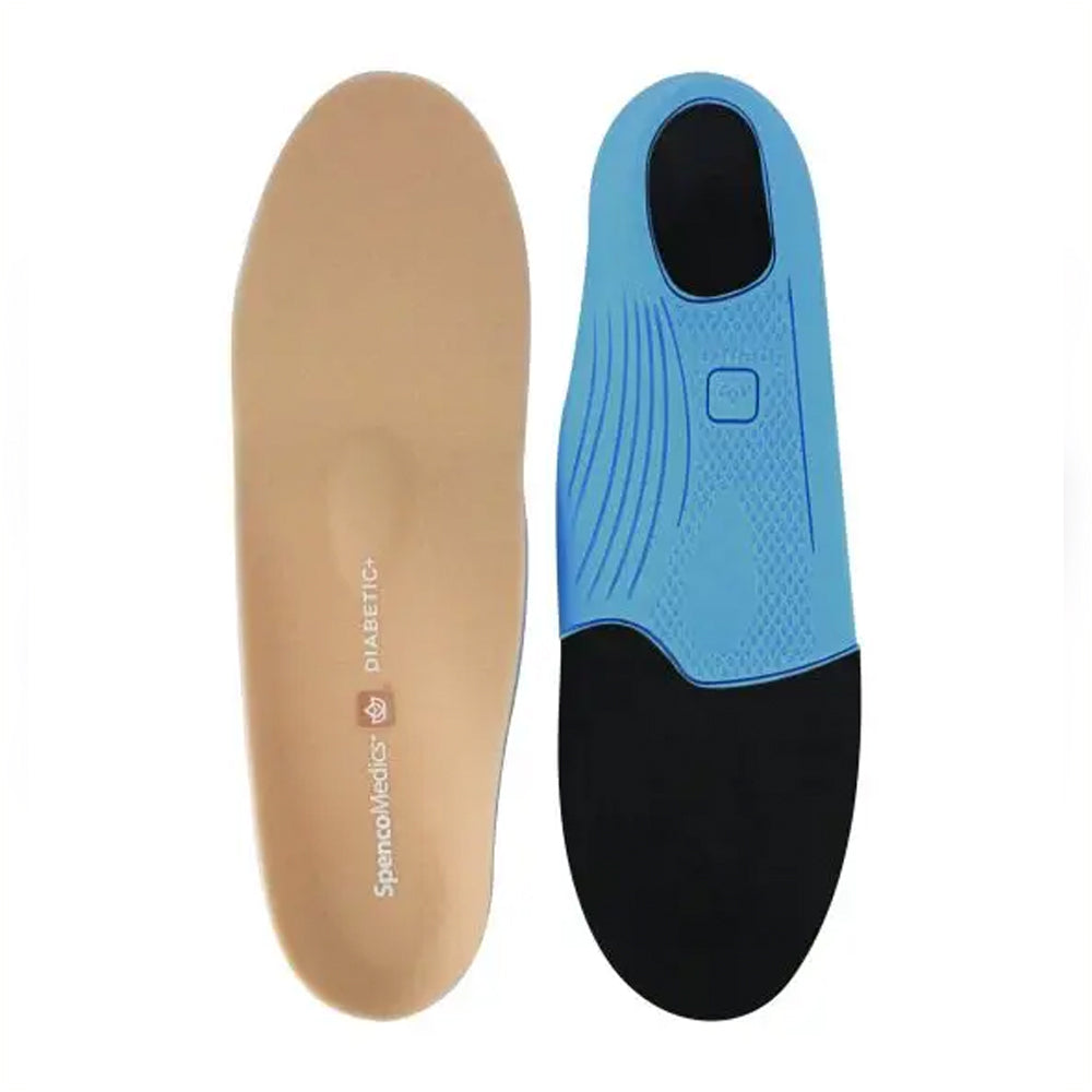 INSOLES, SPENCO MEDICS(TM) DIABETIC PLUS FULL SZ 5
