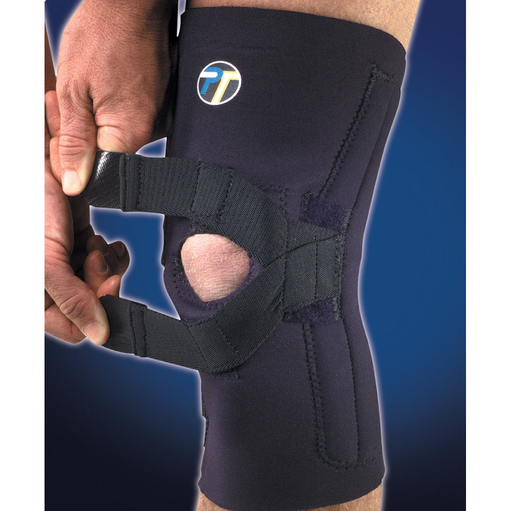 J-LATERAL SUBLAXATION KNEE SUPPORT, LEFT, X-LARGE, 18"-20"