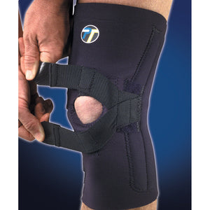 J-LATERAL SUBLAXATION KNEE SUPPORT, LEFT, X-LARGE, 18"-20"