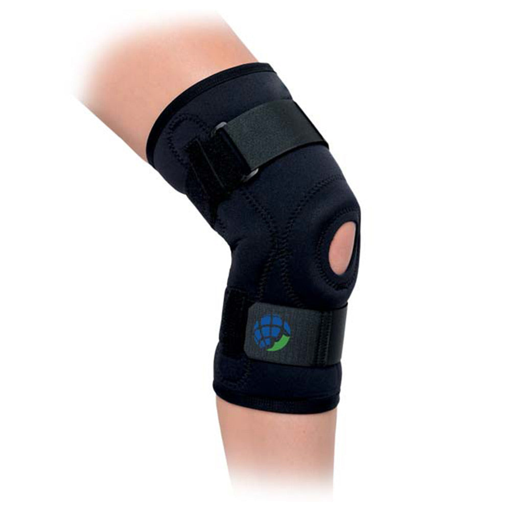 ADVANCED ORTHO DELUXE HINGED KNEE BRACE, 15.5-18, LRG