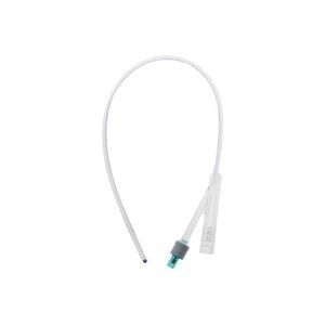 2-WAY 100% SILICONE FOLEY CATH, 12FR, 5CC