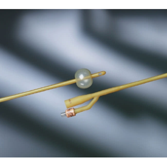 BARD BARDEX FOLEY CATH, LUBRICATH,2-WAY STANDARD TIP, HYDROPHILIC LATEX, 5 CC BALLOON, 20 FR