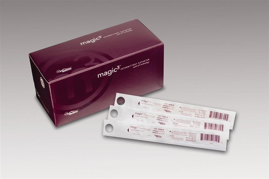 MAGIC3 HYDROPHILIC PEDIATRIC INTERMITTENT CATHETER WITH SURE-GRIP 10 FR 10"