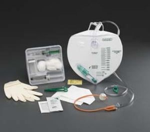 BARD BARDEX LUBRICATH 2-WAY FOLEY CATHETER W/ DRAINAGE BAG, LATEX, 16 FR