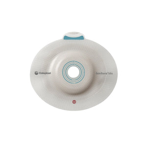 Coloplast sensura click convex light, standard wear barrier with belt tabs, cut-to-fit 5/8 - 7/8 in (15-22 mm) / green ,5/box