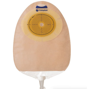 Coloplast sensura uro 1-piece, convex light standard wear multi-chamber urostomy pouch, maxi, transparent, cut-to-fit 5/8- 1 5/16 in (15-33 mm) ,10/box