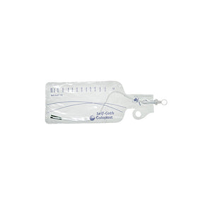COLOPLAST SELF-CATH CLOSED SYSTEM OLIVE TIP COUDE WITH GUIDE STRIP 16FR, 16", LATEX-FREE, WITHOUT BALLOON LUBRICATED