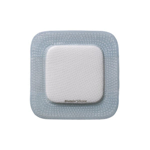 Coloplast biatain silicone foam dressing 5 x 5 in (12 1/2 x 12 1/2 cm) ,10/box