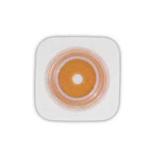 Convatec sur-fit natura stomahesive flexible 4" x 4" wafer tan 1 1/4, 10/box