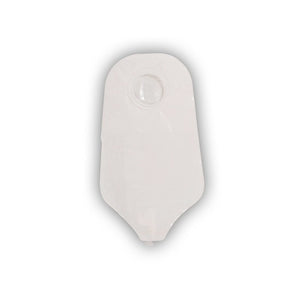 Convatec sur-fit natura urostomy pouch with accuseal tap, trans. standard, w/1-sided comfort panel, 2 3/4", 10/box