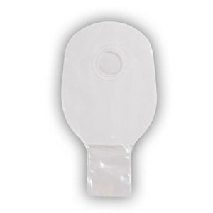 Convatec sur-fit natura little ones drainable pouch w/1 sided comfort panel, 6" transparent 1 1/4", 10/box