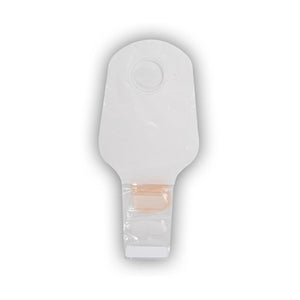 Convatec sur-fit natura drainable pouch, 12" opaque w/2-sided comfort panel, 2 3/4" (70mm.), 20/box
