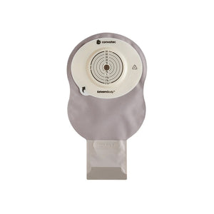 Esteem body drainable 11" pouch with durahesive pre-cut barrier, opaque w/window, 7mm convex depth / tension location 40mm