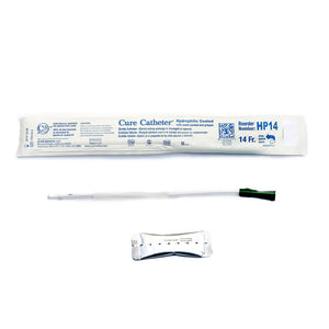 CURE HYDROPHILIC PEDIATRIC STRAIGHT TIP CATHETER 14 FR 10"