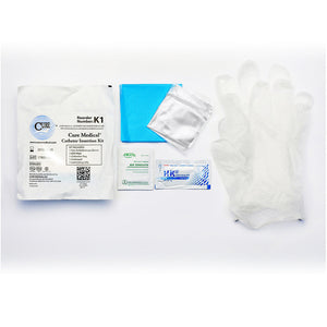 CURE INSERTION KIT WITH RESEALABLE DISPOSAL BAG