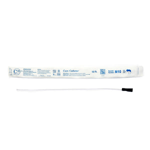 CURE MALE STRAIGHT TIP CATHETER 10 FR  16"
