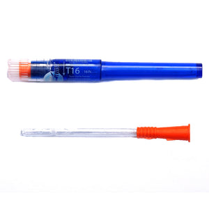 CURE FEMALE STRAIGHT TIP TWIST PRE-LUBRICATED CATHETER 16 FR 6"