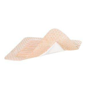 Dermarite comfortfoam lite thin bordered foam dressing w/soft silicone adhesive 4" x 4" sterile