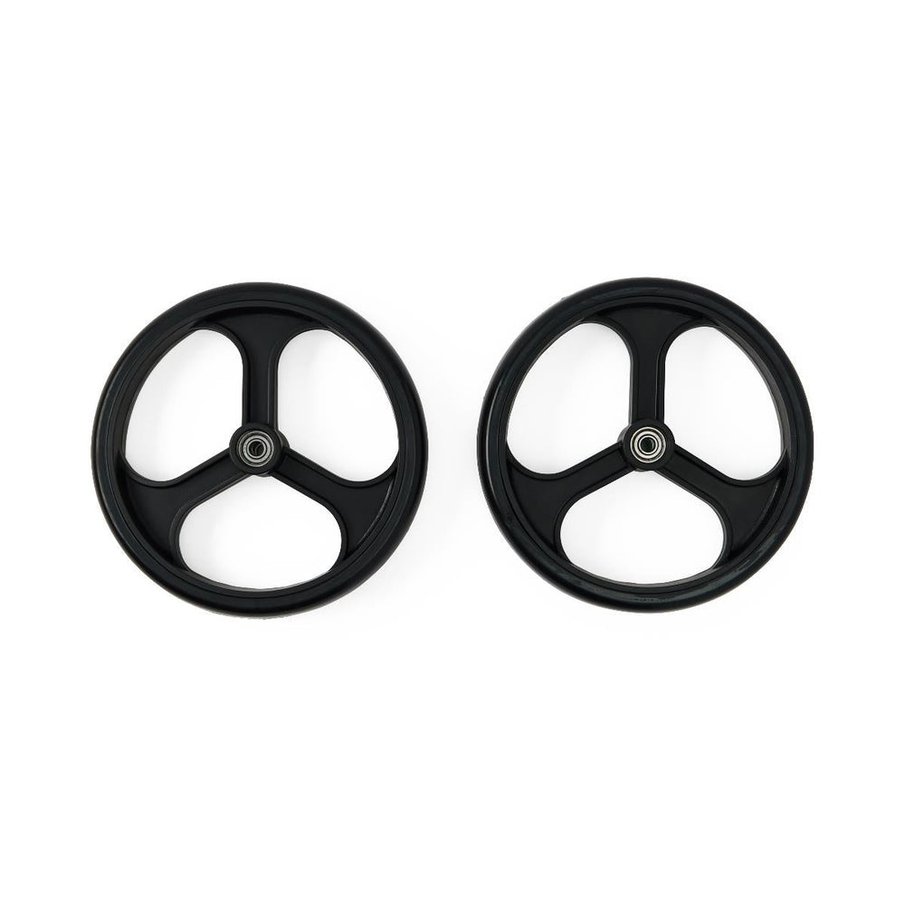 Rear Wheel Assembly Pair for MDS86800XW, 1 Left and 1 Right Rear Assembly, Includes Legs with Brake Shoes, Wheels and Bearings