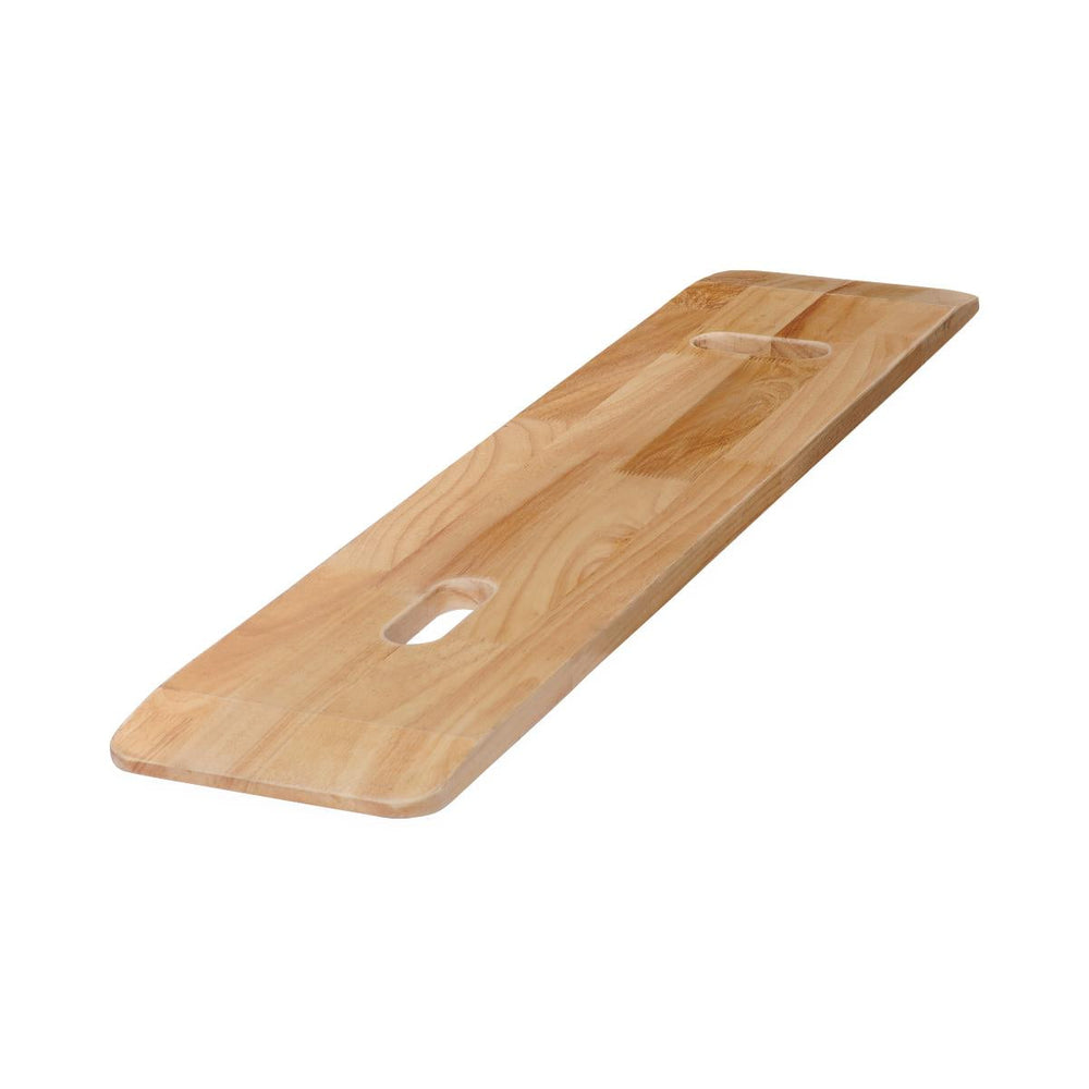 Bariatric Wood Transfer Board with 2 Handholds, 8" x 35"