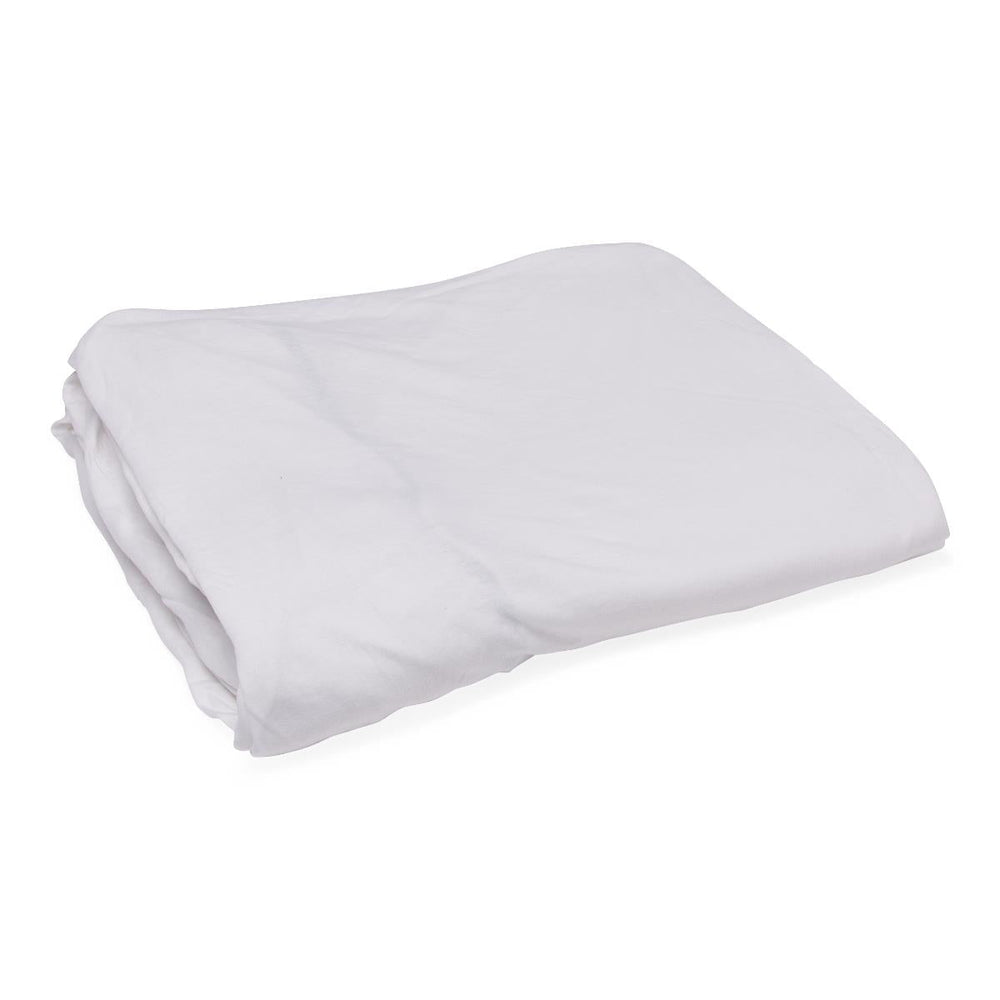 Soft-Fit Knit Contour Sheets in White, 19 oz.