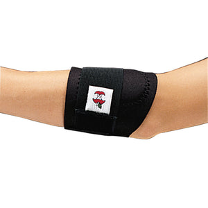 NEOPRENE LARGE ELBOW SUPPORT;FIRM;PADDED WITH STRAP
