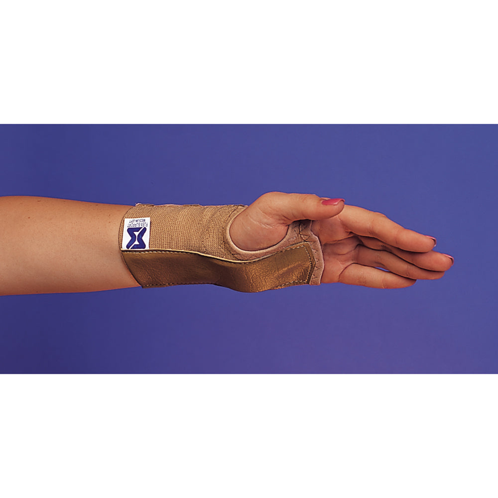 6" ELASTIC WRIST BRACE, RIGHT, LARGE (3 1/2"-4")