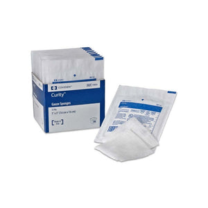 Curity gauze sponge, 4" x 4", 12 ply, sterile
