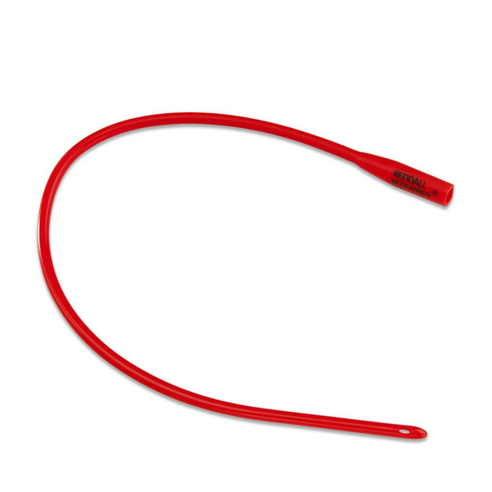 DOVER ROBINSON RED RUBBER URETHRAL CATHETER, 16", 14 FR