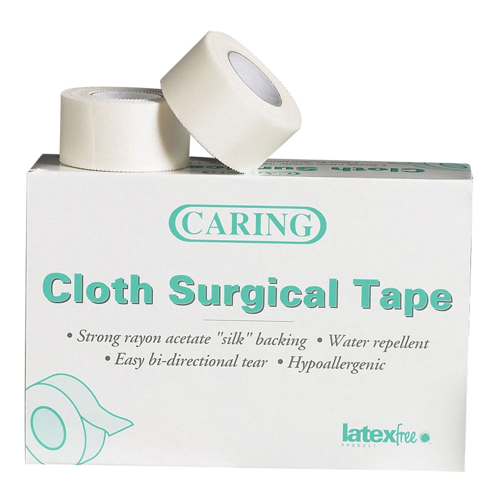 CARING CLOTH/SILK TAPE, 2" X 10YDS