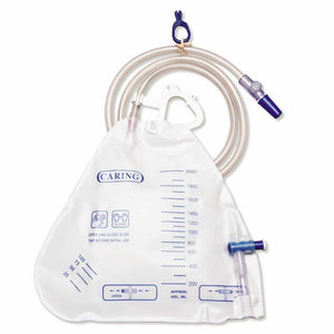 URINARY DRAINAGE BAG WITH ANTI-REFLUX DEVICE 2,000 ML
