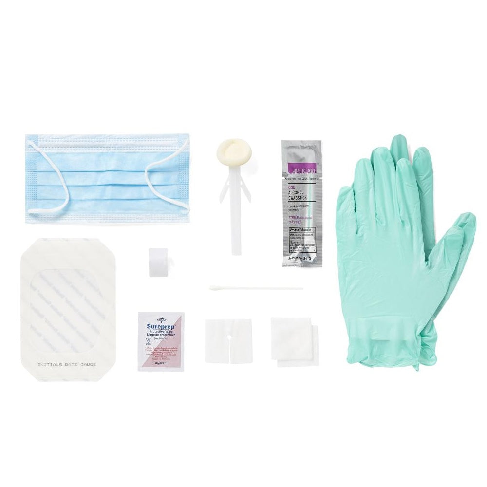 TRAY,DRESSING CHANGE,CHLORAPREP,LF