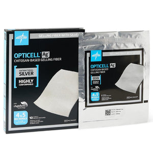 OPTICELL AG GEL FIBER DRESSING 4X5