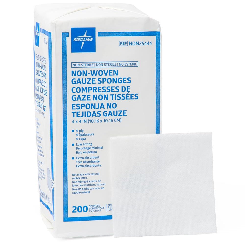 AVANT NON-STERILE NON-WOVEN GAUZE SPONGE 4" X 4", 4-PLY