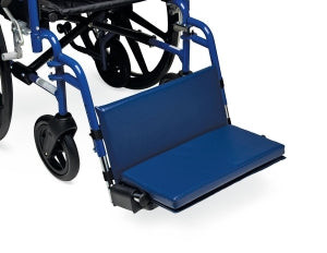 Wheelchair Footrest, 250 lb. Weight Capacity, 18" with 1" Block