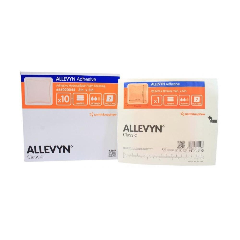 ALLEVYN ADHESIVE 17.5X17.5CM CTN 10