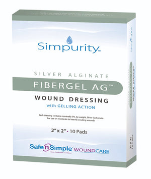 Silver fibergel 4 x 4.75 inch 10/box