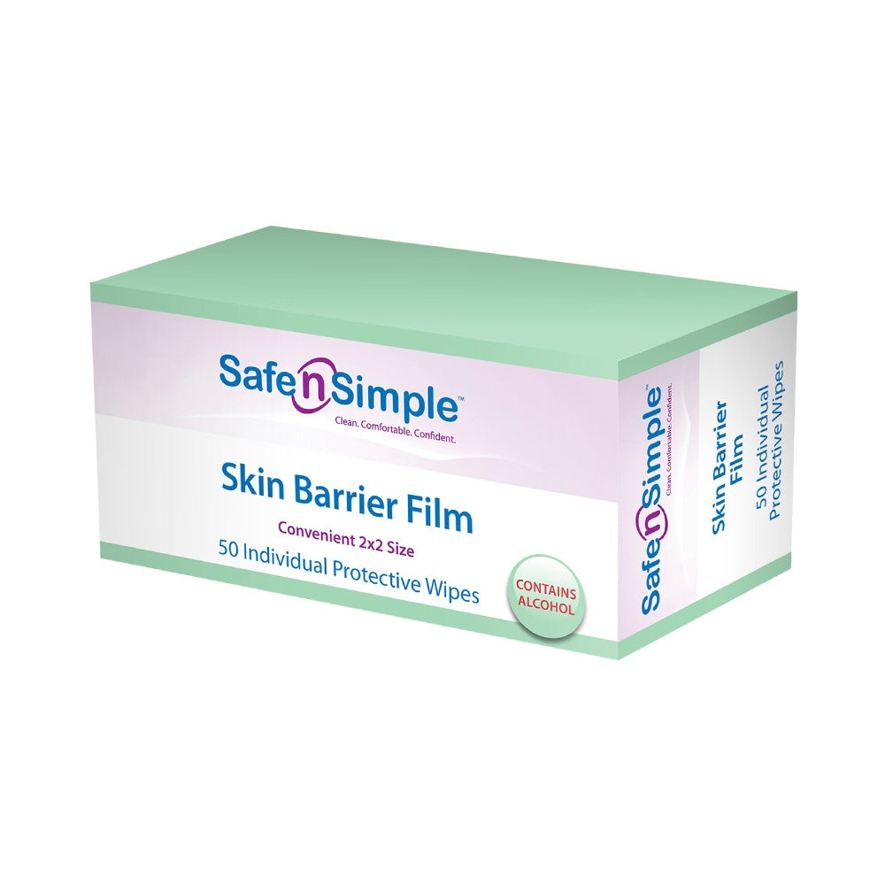 SKIN BARRIER FILM WITH ALCOHOL - 2.4" X 2.4" 50/BOX