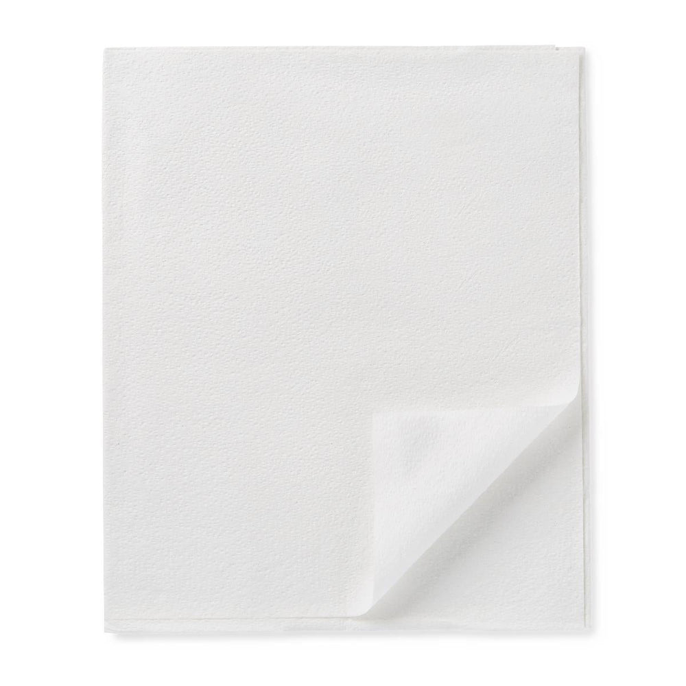 All-Tissue Drape Sheet, Economical Thinner 2-Ply, White, 40" x 48" (101.6 cm x 121.9 cm)