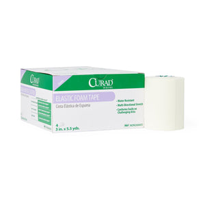 CURAD Elastic Foam Medical Adhesive Tape, 3" x 5.5 yd.