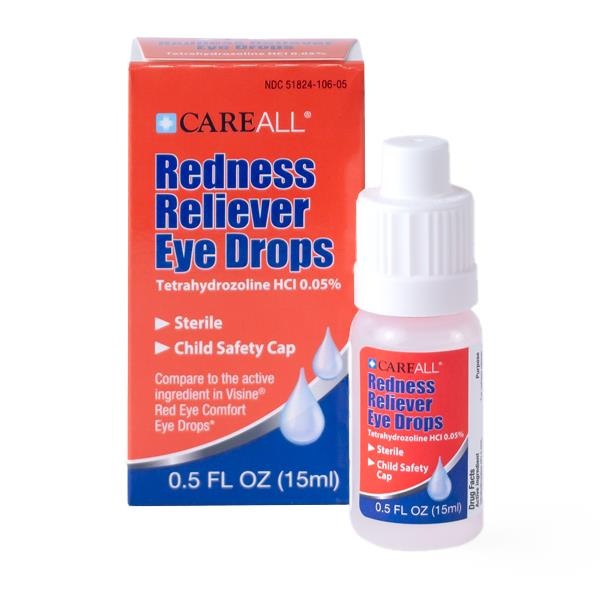 Redness Reliever Eye Drop, Ophthalmic Solution, 15 mL
