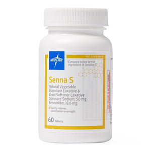 Senna-S Tablets, 60/Bottle