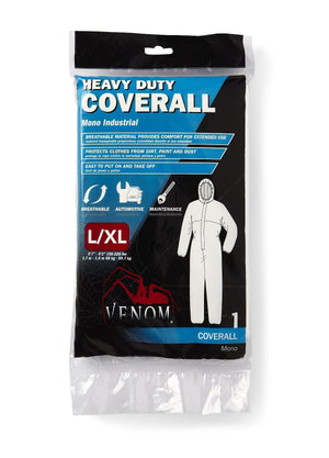 Heavy-Duty Coveralls, Size 2XL