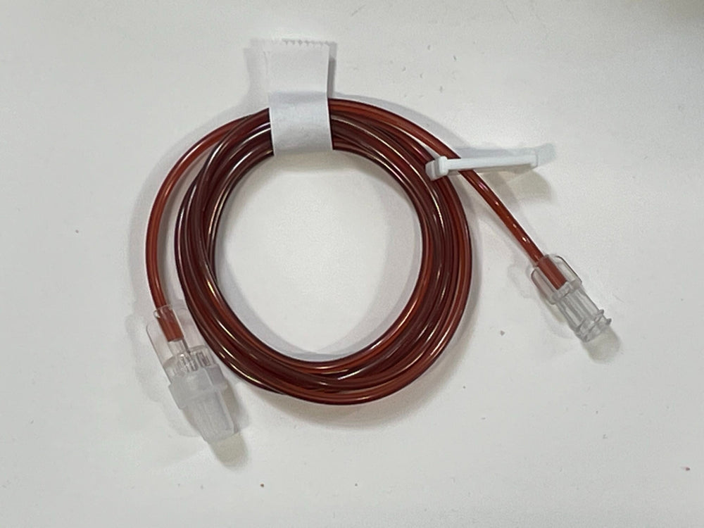 Minibore Exension Set 60", 1.8ml Priming Volume (Dark Tubing for Light Sensitive Medications)