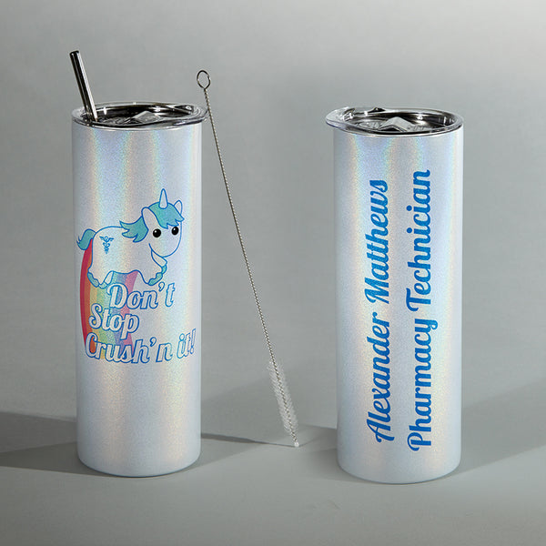 Shimmer Tumbler, Personalized